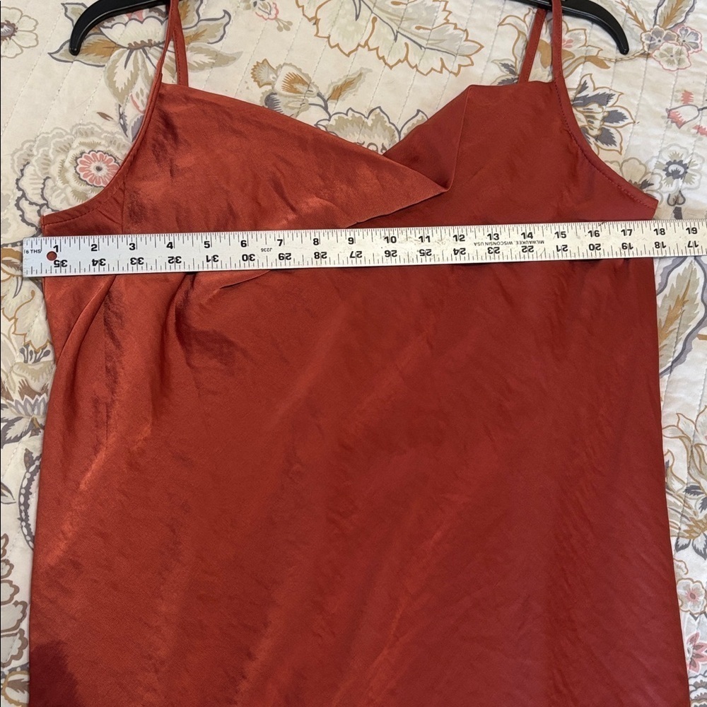 Maurices Vibrant Terracotta Slip Dress - Picture 5 of 6